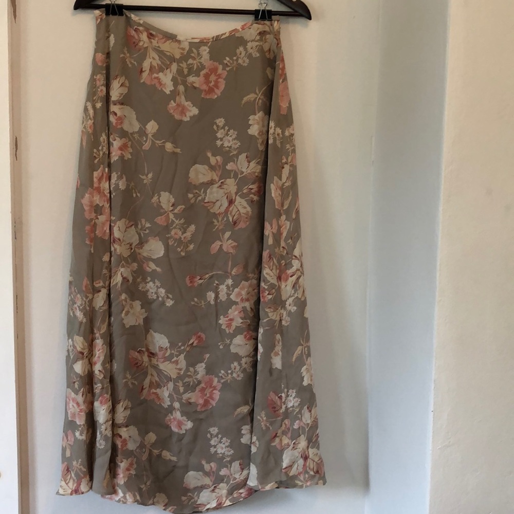 Ralph Lauren Silk Skirt